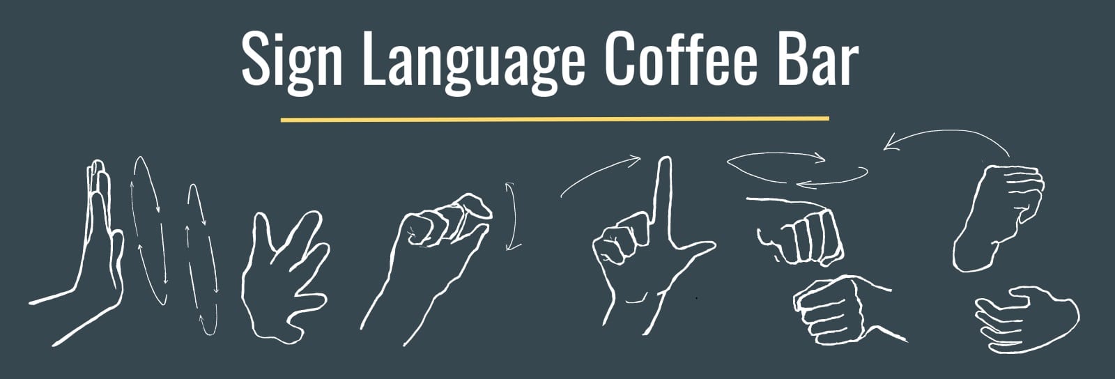 Sign Language Coffee Bar